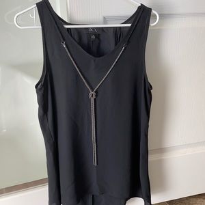 BCX open back with necklace and sleeveless top